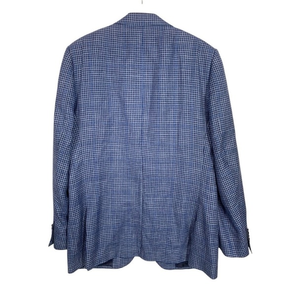 Suitsupply 3 Piece Wool Silk Linen Suit Size 46L - Picture 3 of 11